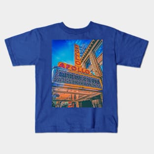 Apollo Theater Harlem Manhattan Skyline NYC Kids T-Shirt